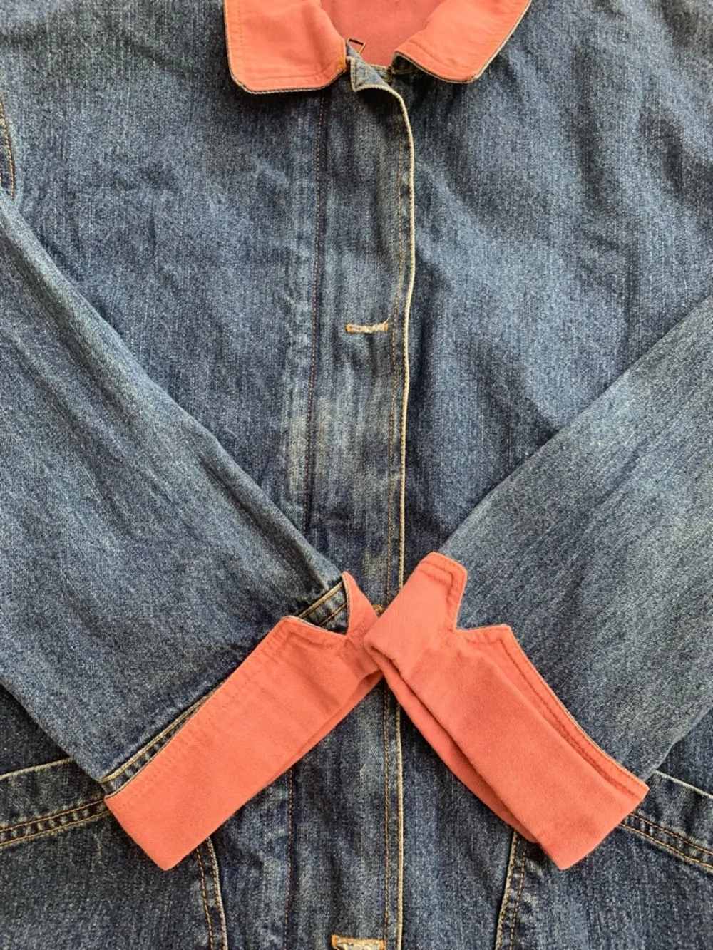 Vintage Denim chore coat - Picture 2 of 8